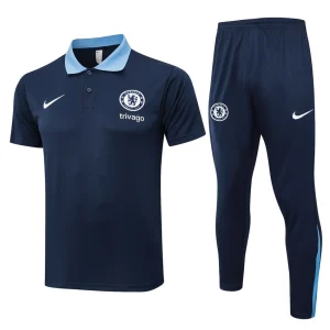 Chelsea Polo Tracksuit 2024 2025 Dark Blue