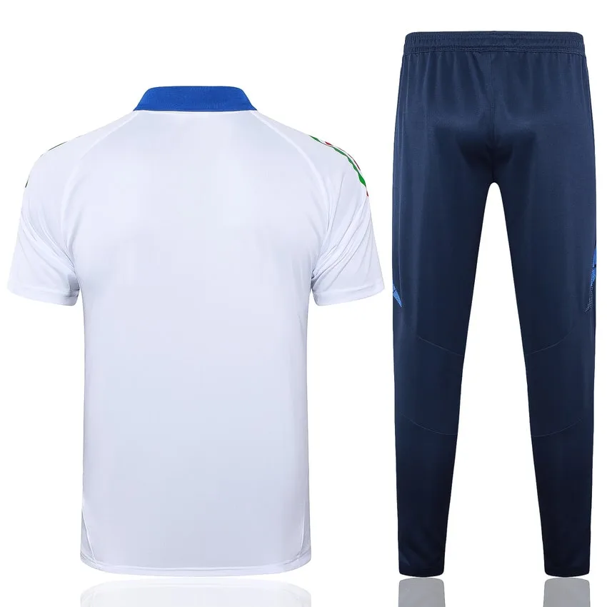Survetement Italie Polo 2024 2025 Blanc