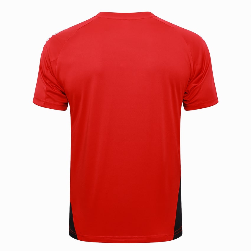 Survetement Manchester United Polo 2024 2025 Rouge Clair