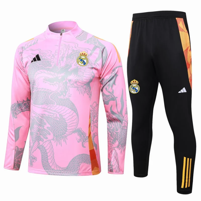 Survetement Real Madrid Training 2024 2025 Rose Survetement Real Madrid Training 2024 2025 Rose