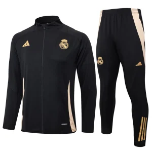 Real Madrid Tracksuit Ikete 2024 2025 Pogisa Black