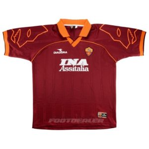 Maillot AS Roma Domicile 1999 2000