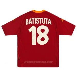 AS Roma Home Jersey 2000 2001 Batistuta