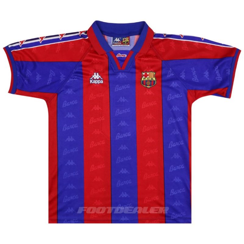 Maillot Barca Domicile 1996 1997 Ronaldo