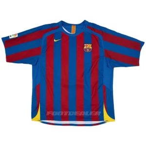 Áo đấu sân nhà Barca 2005 2006 Messi