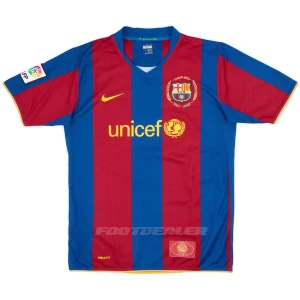 Áo đấu sân nhà Barca 2007 2008