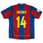 Maillot Barca Domicile 2007 2008 Henry