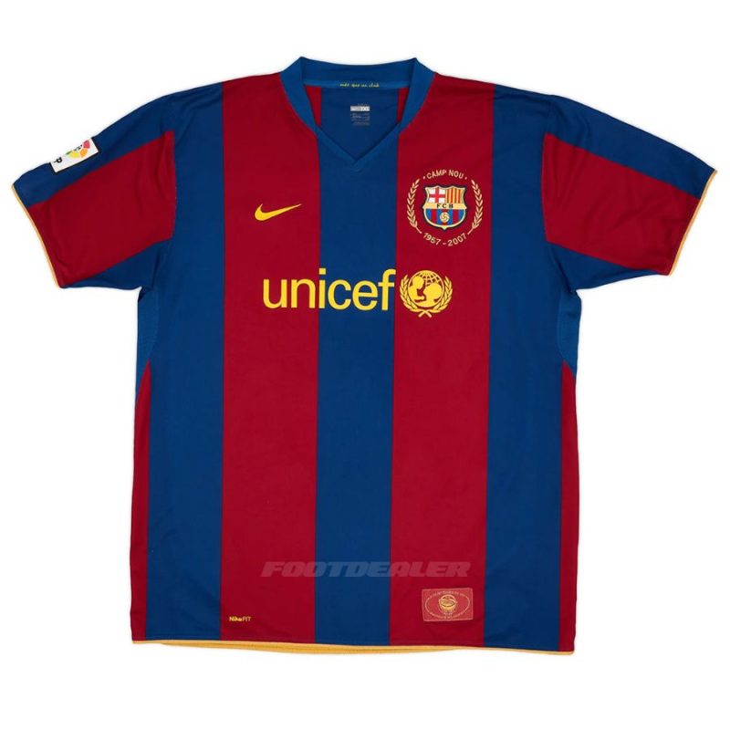 Maillot Barca Domicile 2007 2008 Ronaldinho (2) Maillot Barca Domicile 2007 2008 Ronaldinho
