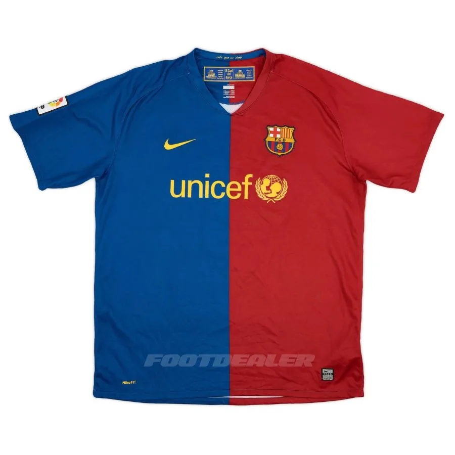 Barca Home Shirt 2008 2009 Puyol