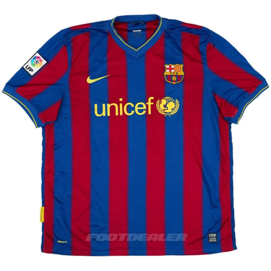 Maillot Barca Domicile 2009 2010 Messi 2