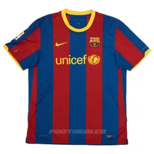 Áo đấu sân nhà Barca 2010 2011 Messi