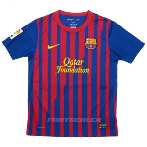 Áo đấu sân nhà Barca 2011 2012
