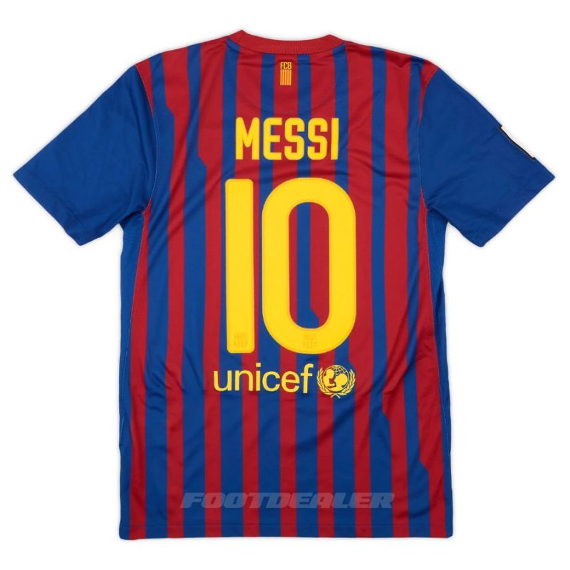 Maillot Barca Domicile 2011 2012 Messi