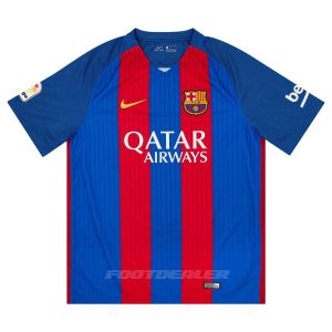 Maillot Barca Domicile 2016 2017 Suarez