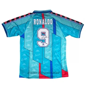Áo đấu sân khách Barca 1996 1997 Ronaldo
