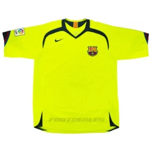Áo đấu sân khách Barca 2005 2006 Ronaldinho