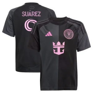 Camiseta Inter Miami Segunda 2025 Suárez Infantil