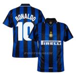 Maillot Inter Milan Domicile 1997 1998 Ronaldo