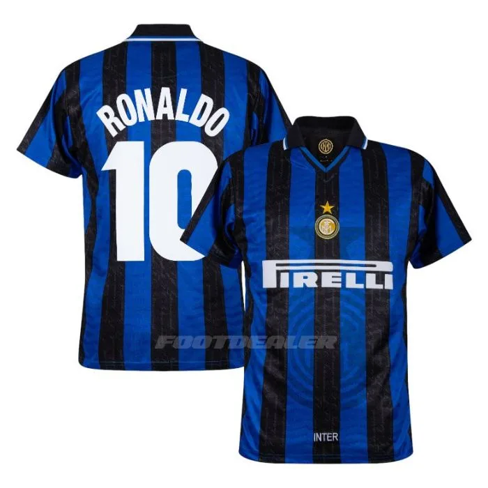 Inter Milan Home Jersey 1997 1998 Ronaldo