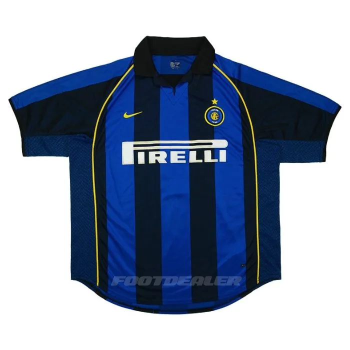 Inter Milan Home Jersey 2001 2002 Ronaldo