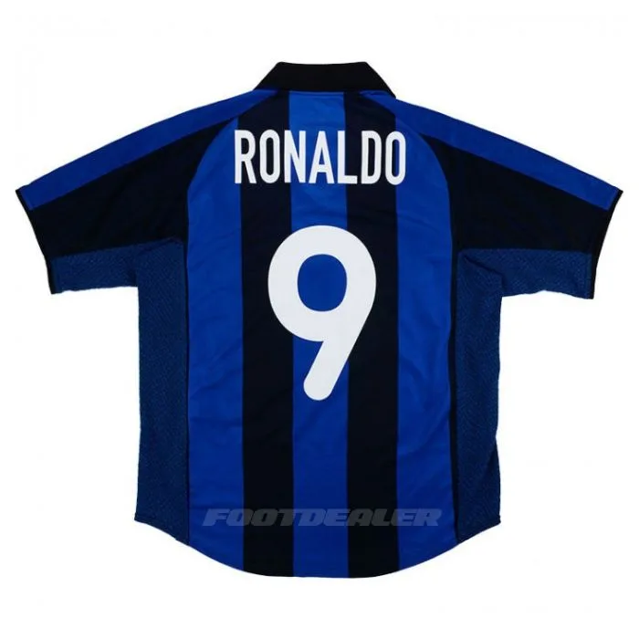 Inter Milan Home Jersey 2001 2002 Ronaldo