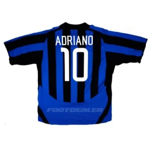 Camiseta local del Inter de Milán 2003 2004 Adriano