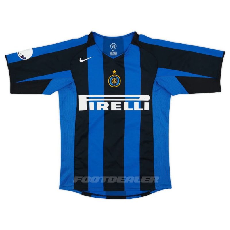 Maillot Inter Milan Domicile 2004 2005 Adriano