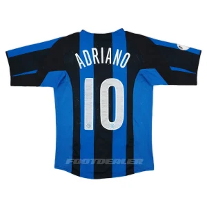 Camiseta local del Inter de Milán 2004 2005 Adriano