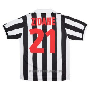 Maillot Juventus Domicile 1998 1999 Zidane