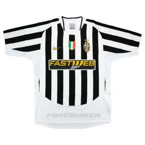 Camiseta de local de la Juventus 2003 2004 Nedved