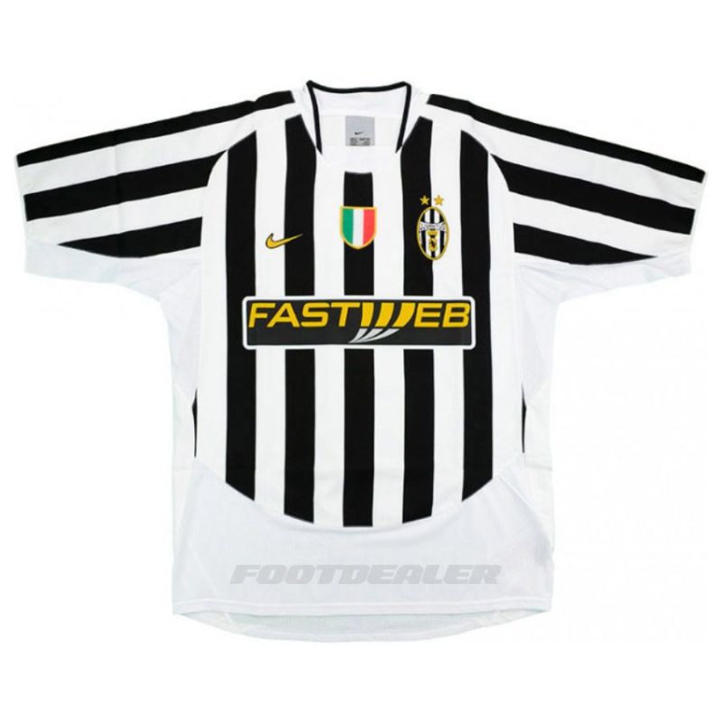 Maillot Juventus Domicile 2003 2004 Nedved