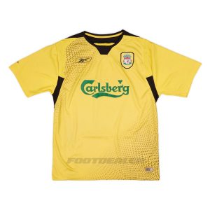 Maillot Liverpool Jaune 2004 2005