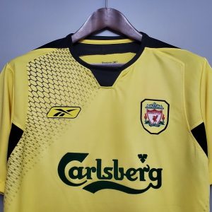 Maillot Liverpool Jaune 2004 2005