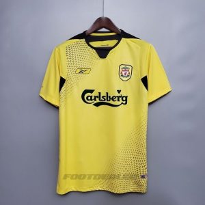 Maillot Liverpool Jaune 2004 2005