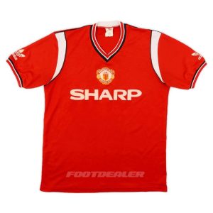 Maillot Manchester United Domicile 1984 1986