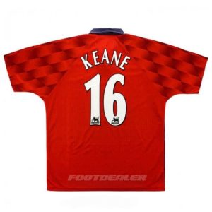 Maillot Manchester United Domicile 1996 1998 Keane