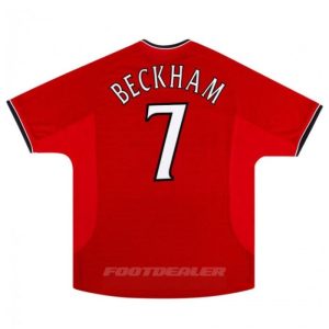 Maillot Manchester United Domicile 1997 1999 Beckham