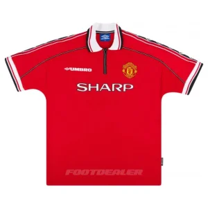 Maillot Manchester United Domicile 1998 2000 Cole