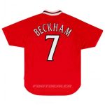 Maillot Manchester United Domicile 1999 2000 Beckham