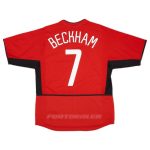 Maillot Manchester United Domicile 2002 2004 Beckham