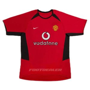 Maillot Manchester United Domicile 2002 2004 Ferdinand