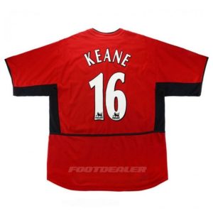 Maillot Manchester United Domicile 2002 2004 Keane