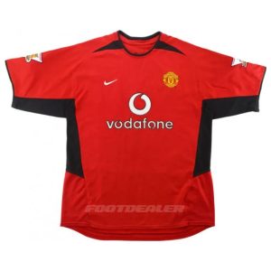 Maillot Manchester United Domicile 2002 2004 Solskjaer