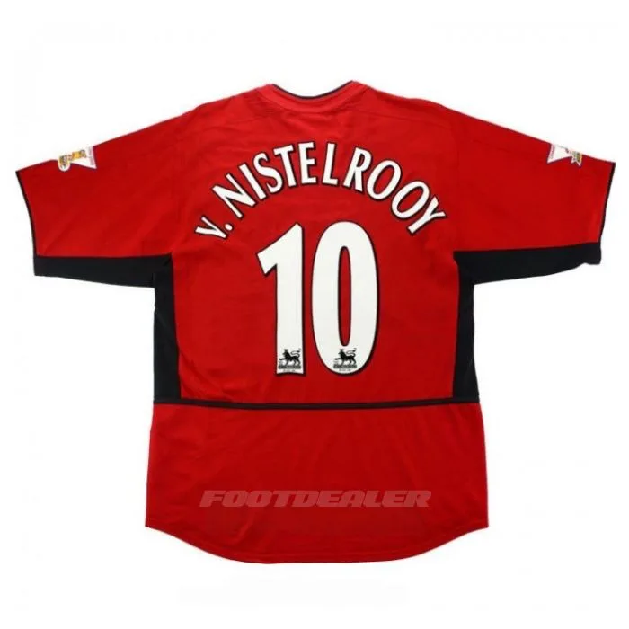 Maillot Manchester United Domicile 2002 2004 V. Nistelrooy