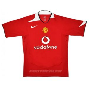 Maillot Manchester United Domicile 2004 2006 Ronaldo