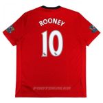 Maillot Manchester United Domicile 2009 2010 Rooney