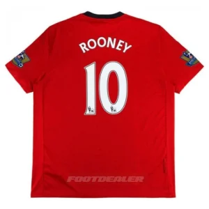 Maillot Manchester United Domicile 2009 2010 Rooney