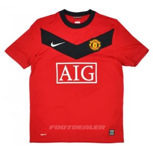 Maillot Manchester United Domicile 2009 2010 Scholes