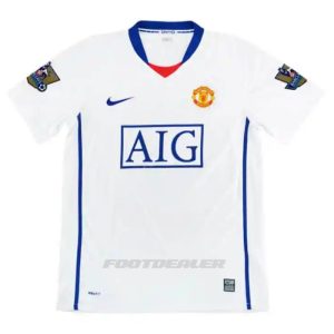 Maillot Manchester United Exterieur 2008 2009 Ronaldo