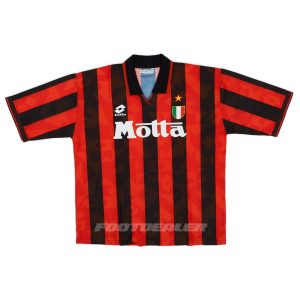 Maillot Milan AC Domicile 1993 1994